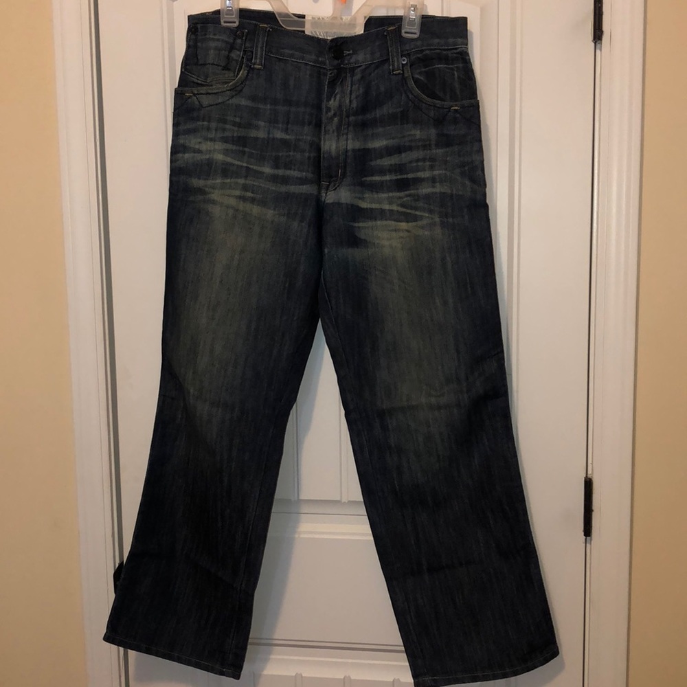 Men White Tag Premium Denim Jeans - 34X30